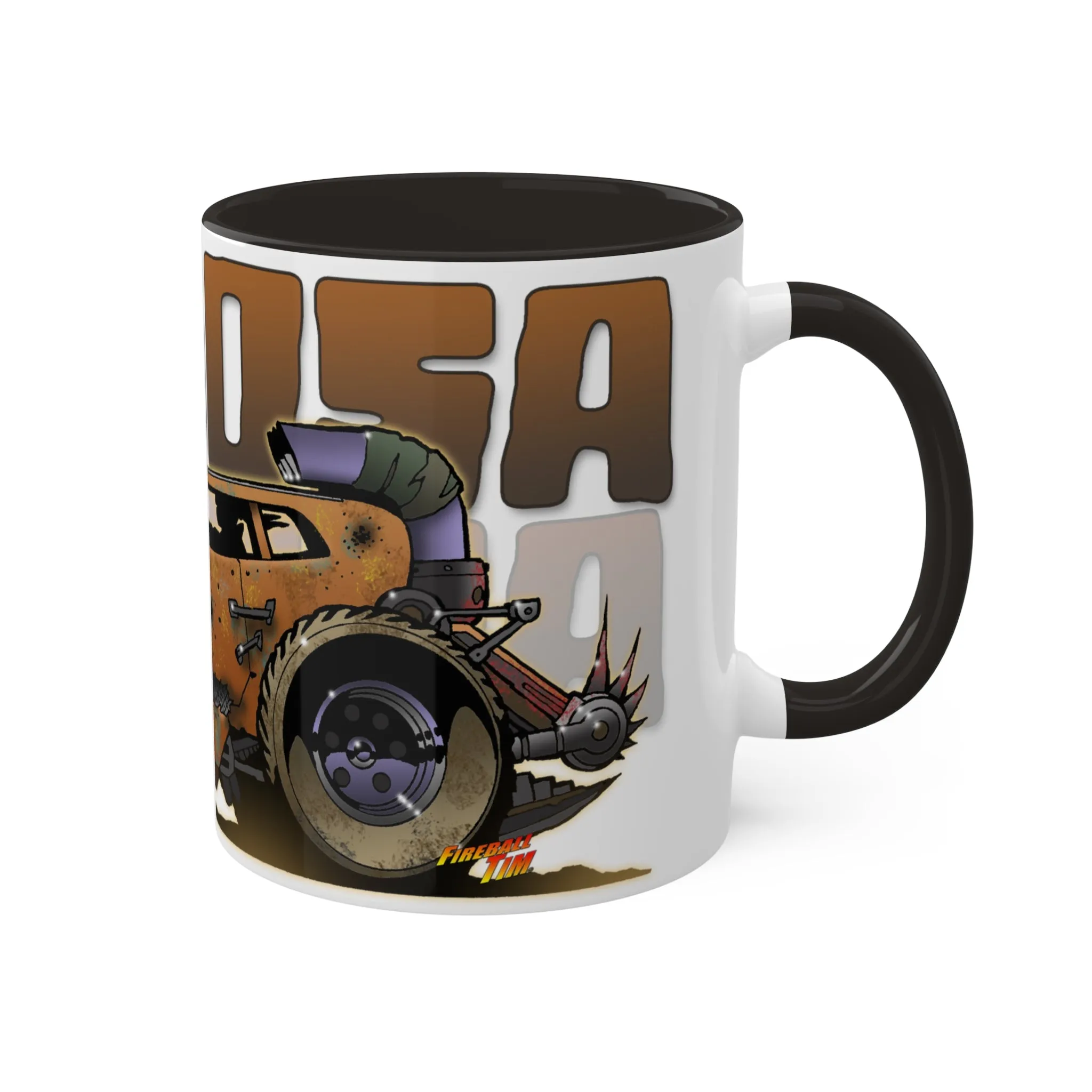 FURIOSA Mad Max Movie Car Hot Rod Coffee Mug 11oz