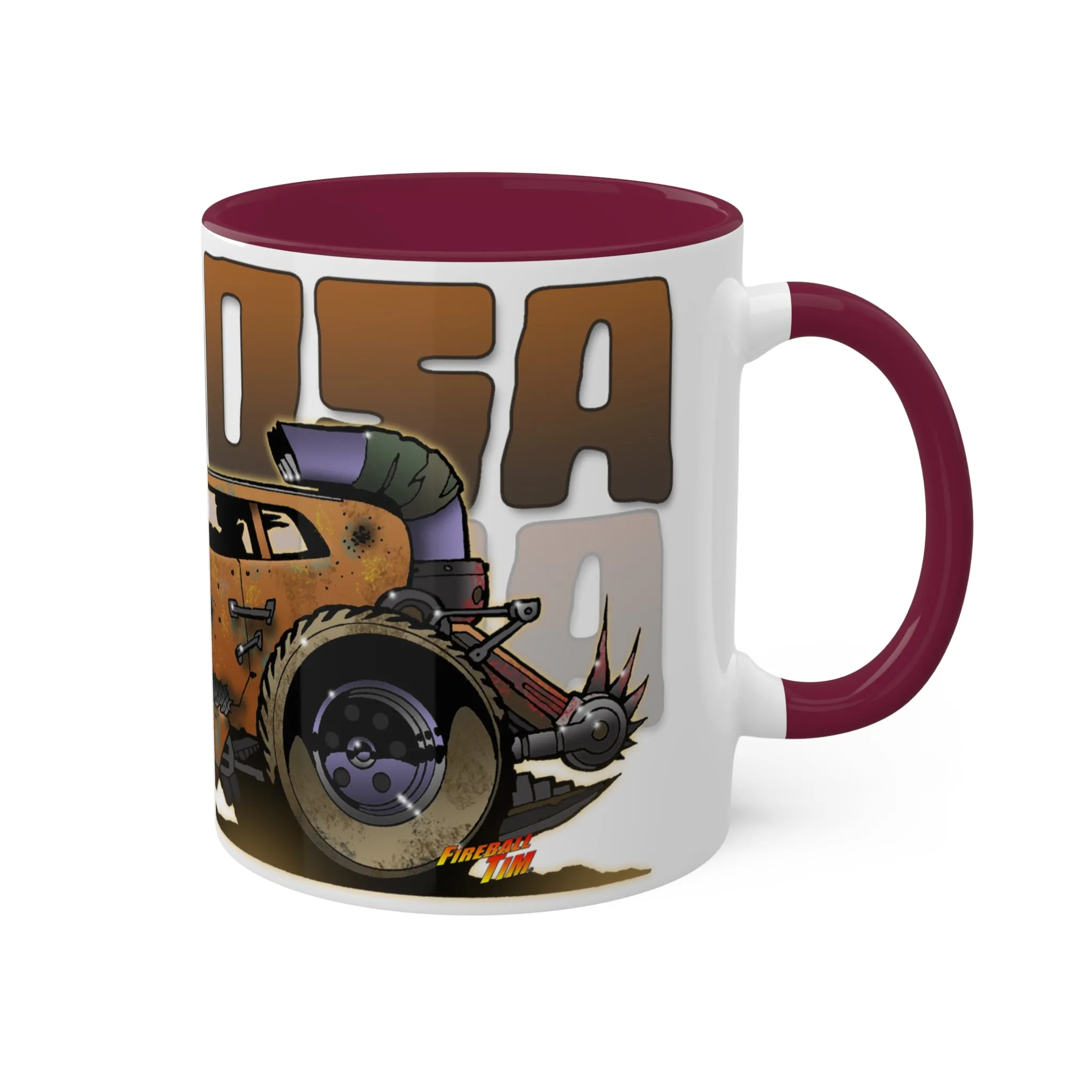 FURIOSA Mad Max Movie Car Hot Rod Coffee Mug 11oz