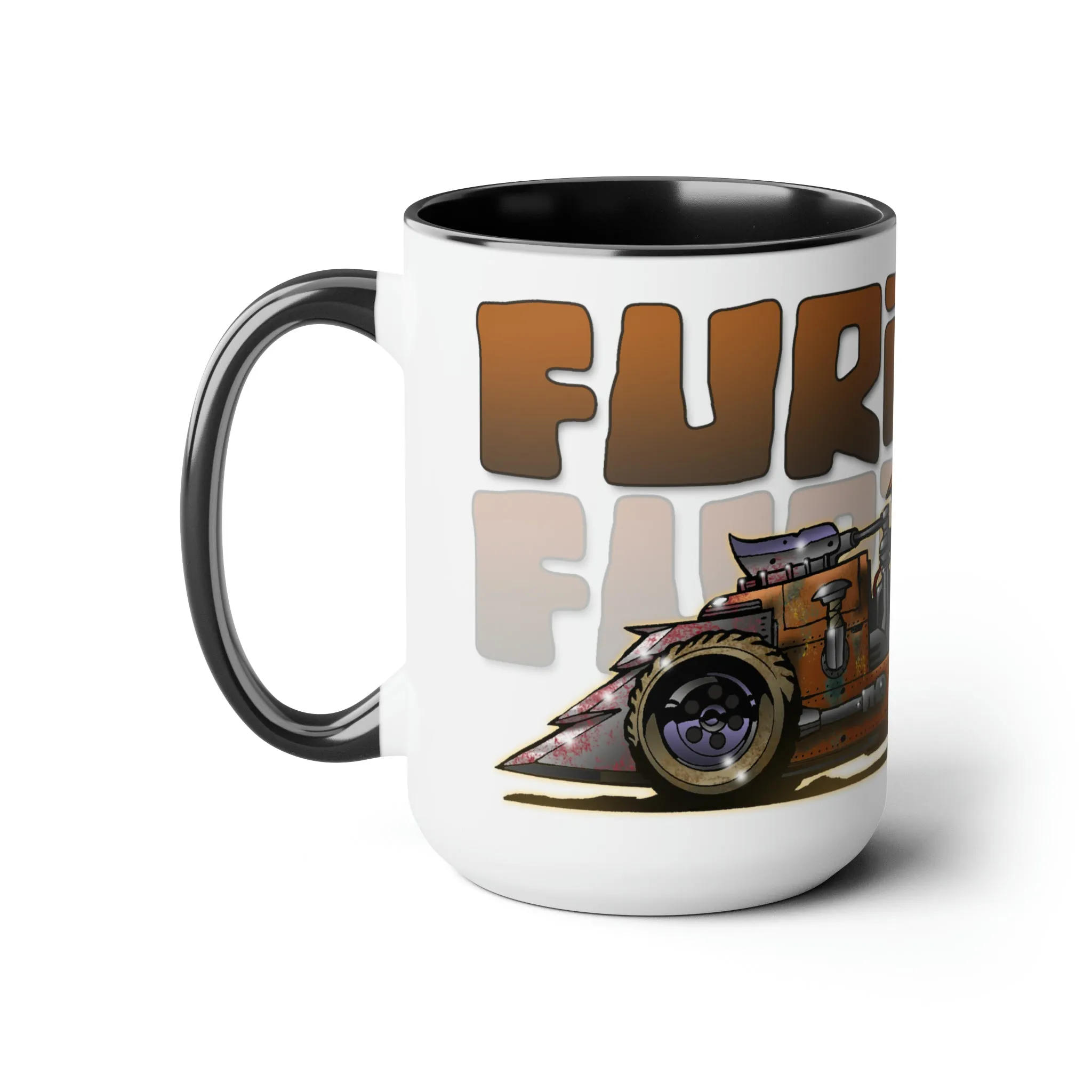 FURIOSA Mad Max Movie Car Hot Rod Coffee Mug 15oz