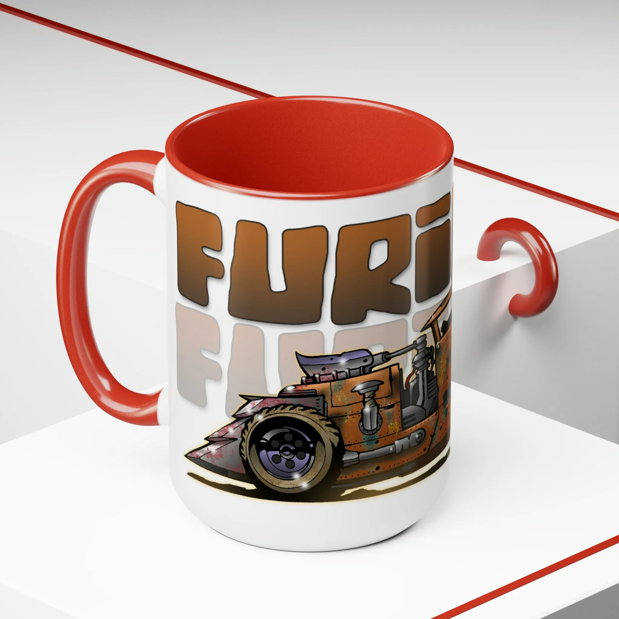FURIOSA Mad Max Movie Car Hot Rod Coffee Mug 15oz