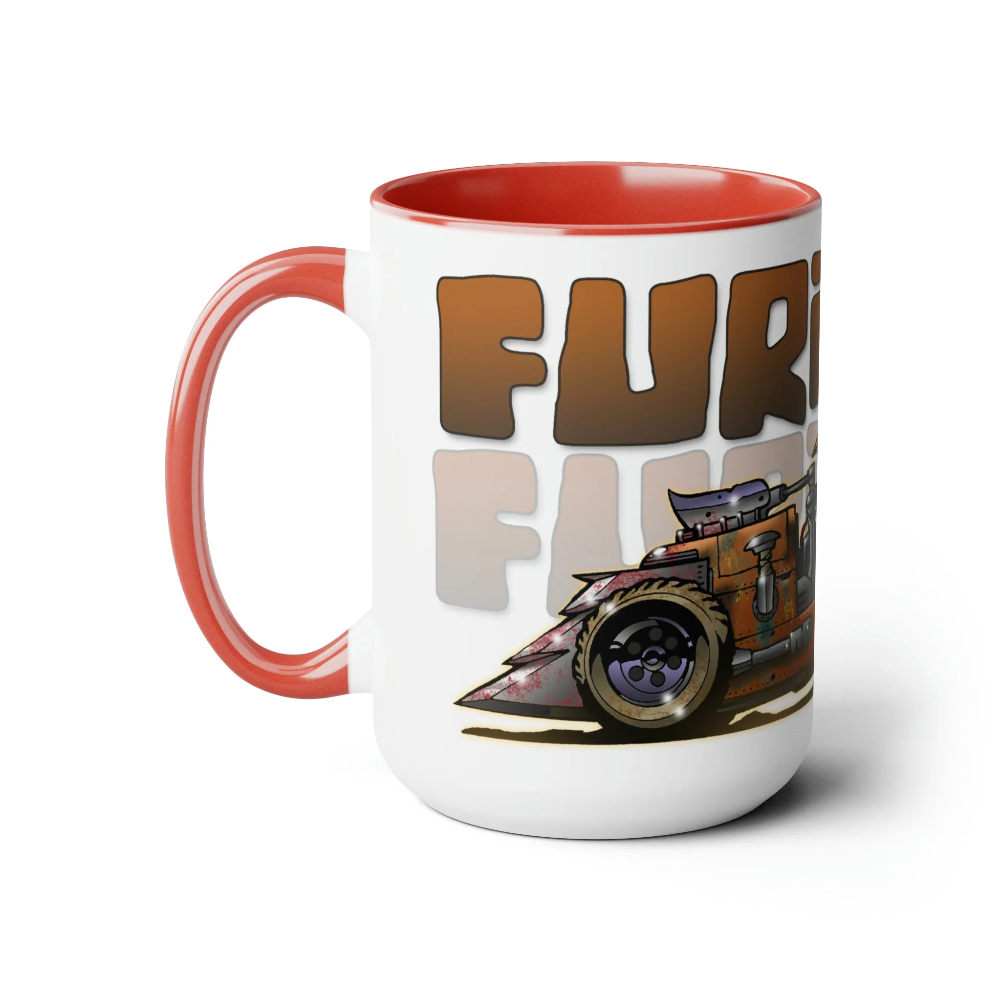 FURIOSA Mad Max Movie Car Hot Rod Coffee Mug 15oz