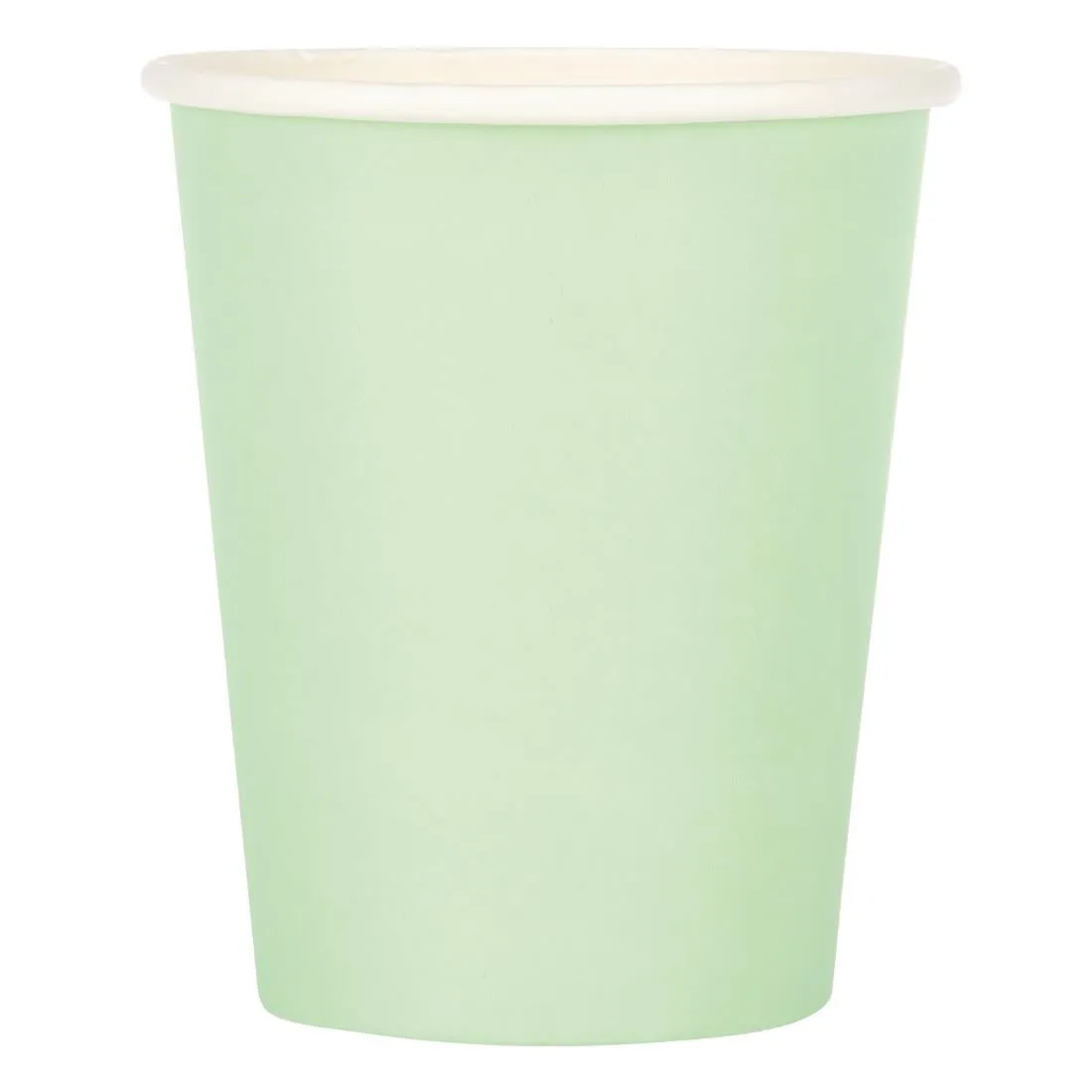 GP403 Fiesta Disposable Coffee Cups Single Wall Turquoise 225ml / 8oz (Pack of 1000)
