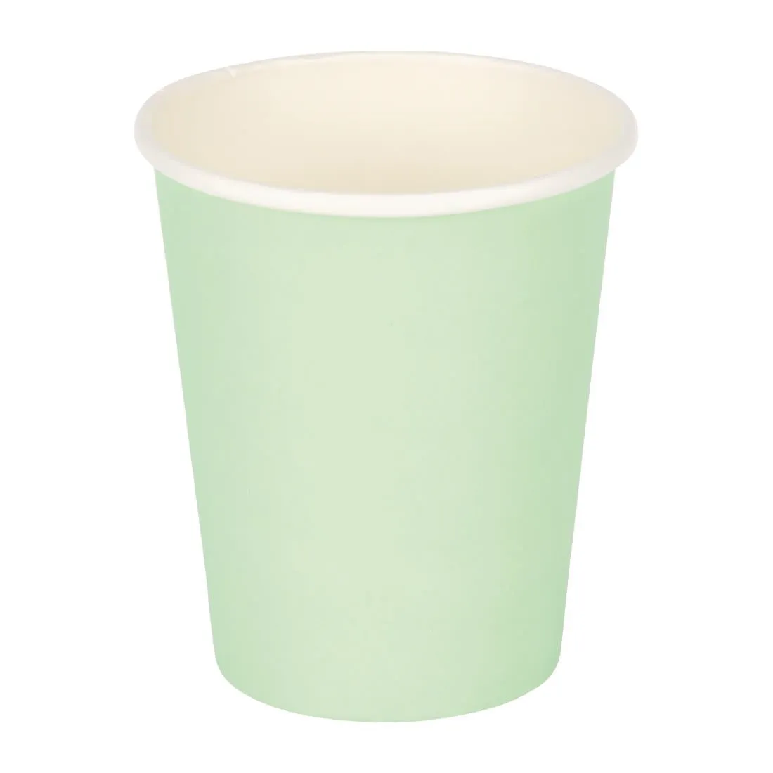 GP403 Fiesta Disposable Coffee Cups Single Wall Turquoise 225ml / 8oz (Pack of 1000)