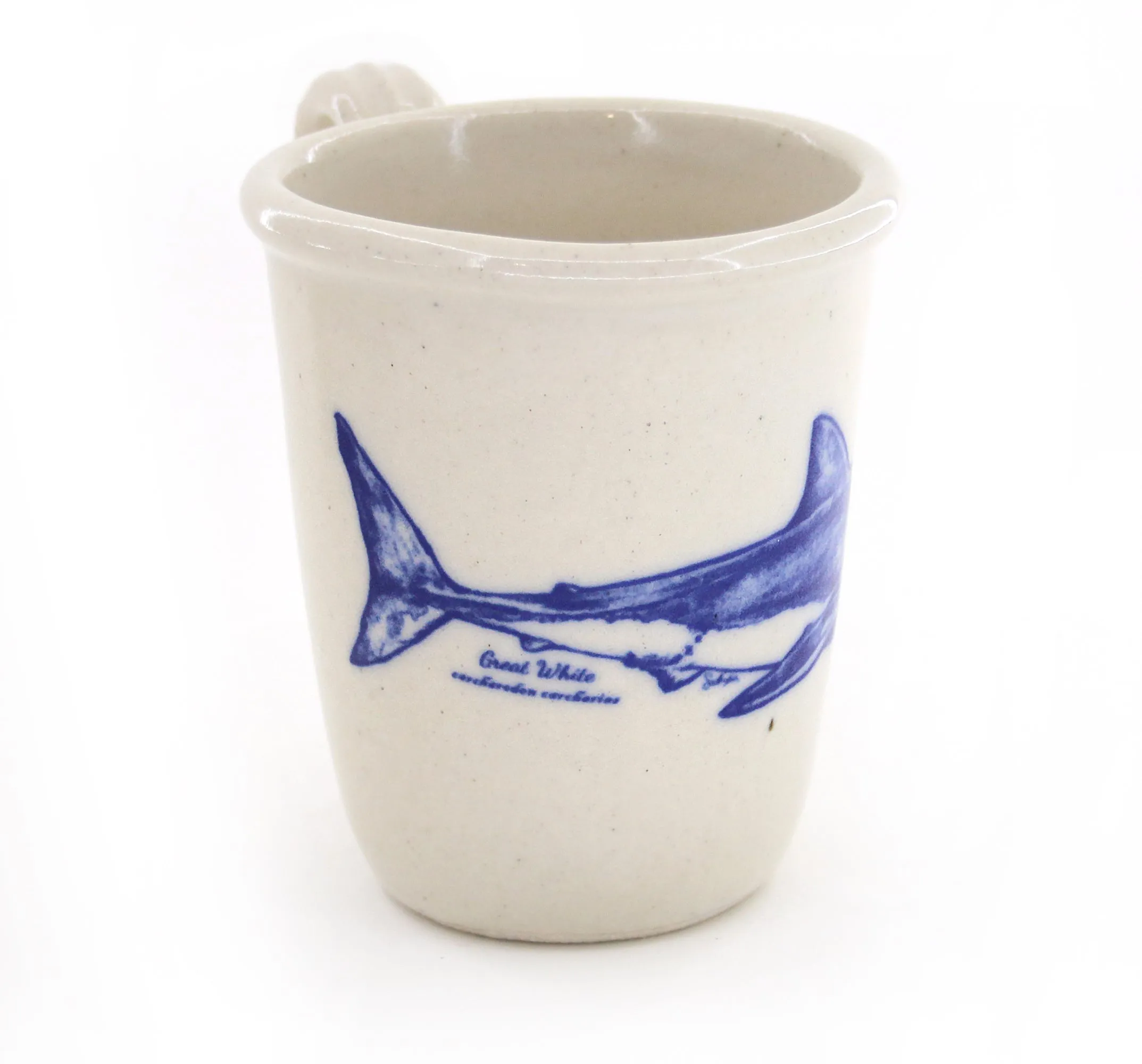 Great White Shark - In-Glaze Decal - Mug