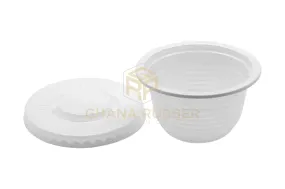 Ice Cream Cups   Flat Lids White 200cc