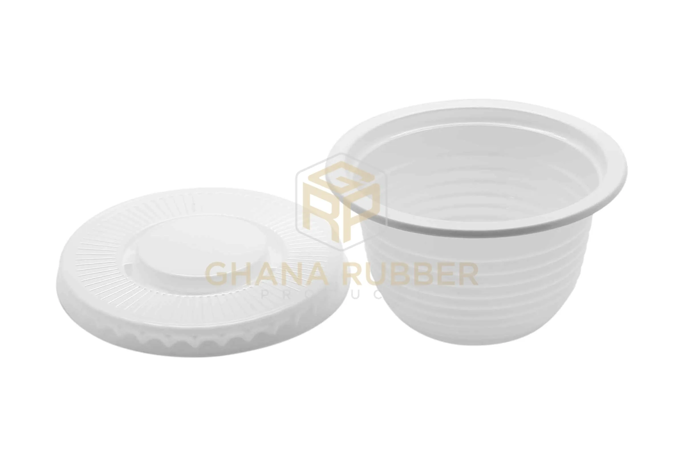 Ice Cream Cups   Flat Lids White 200cc
