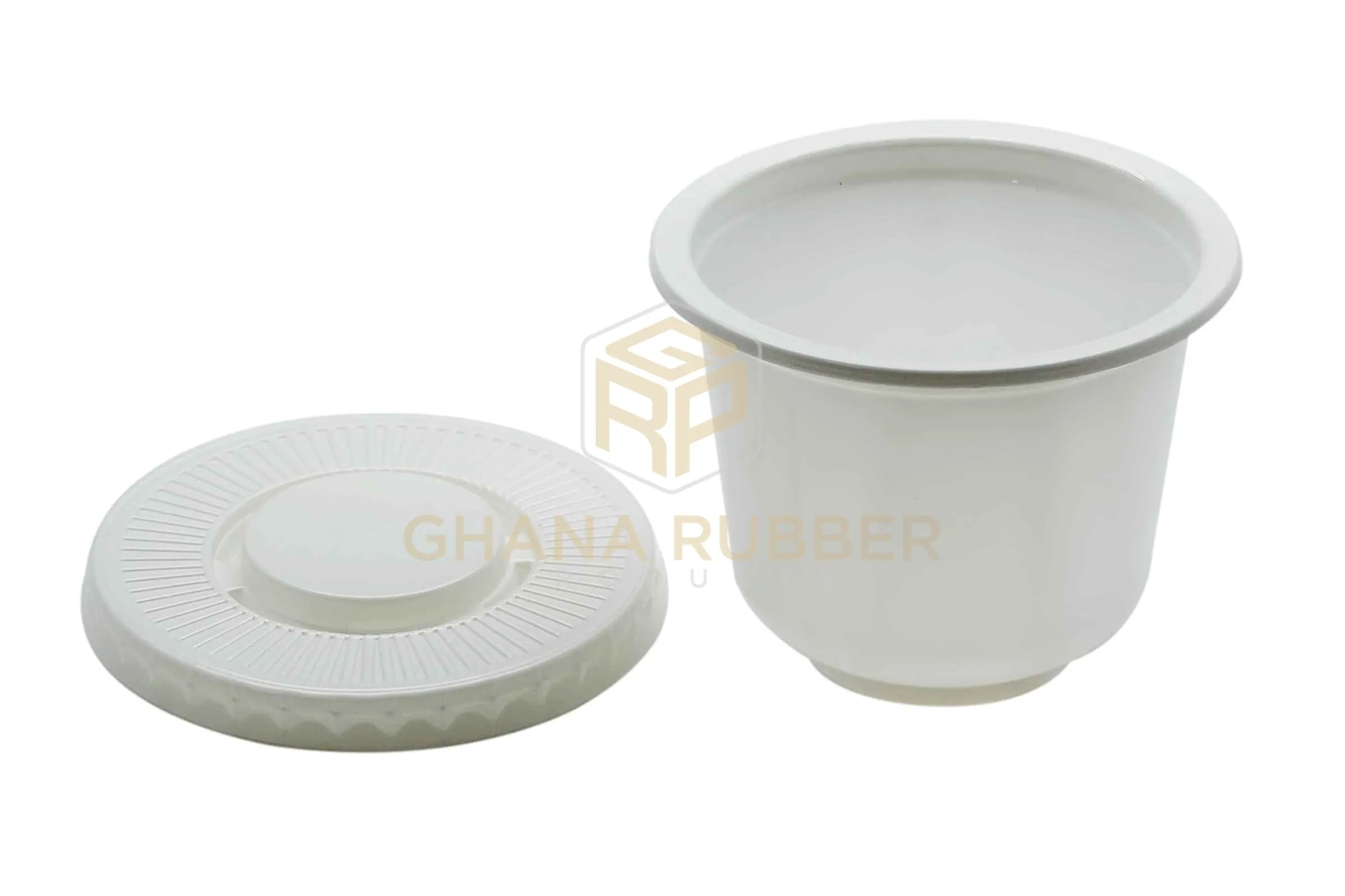 Ice Cream Cups   Flat Lids White 300cc