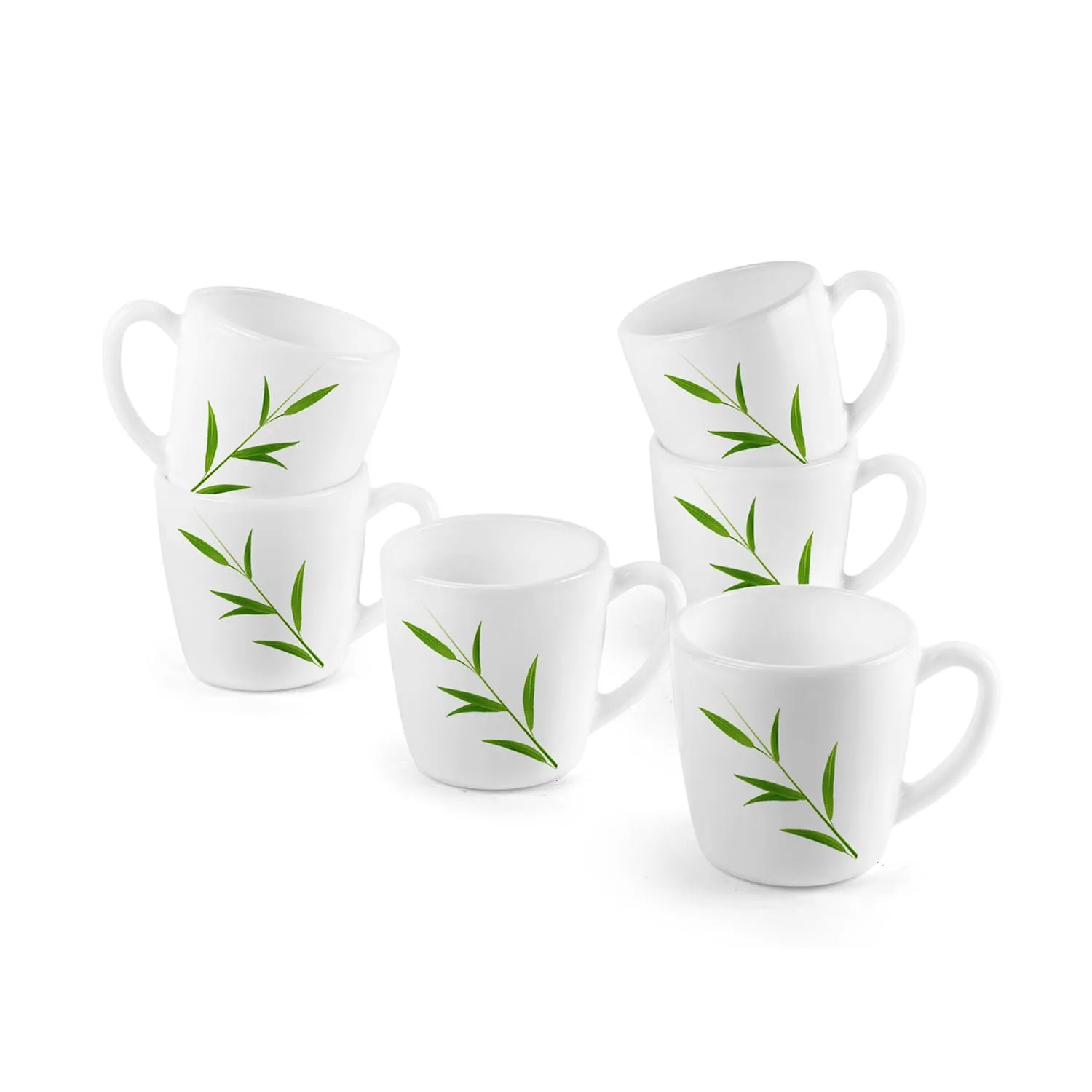 Imperial Bamboo Grove Ricca Mugs, 6 Pieces
