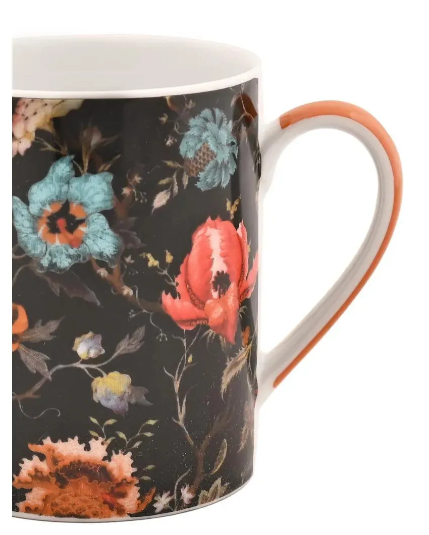 Kashmir Porcelain Coffee Mugs | Set of 2