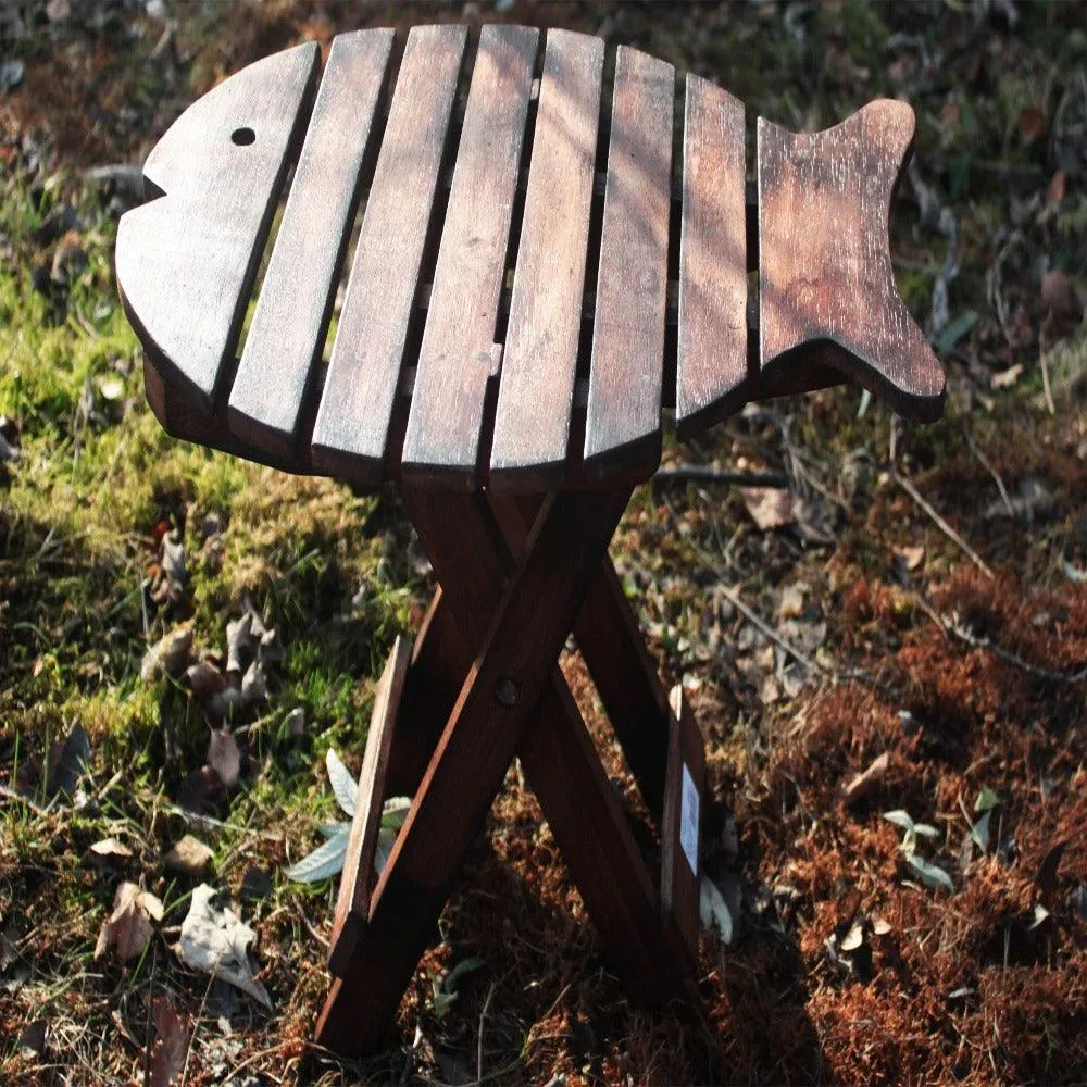 Kids Folding Fish Chairs / Bed Side Table