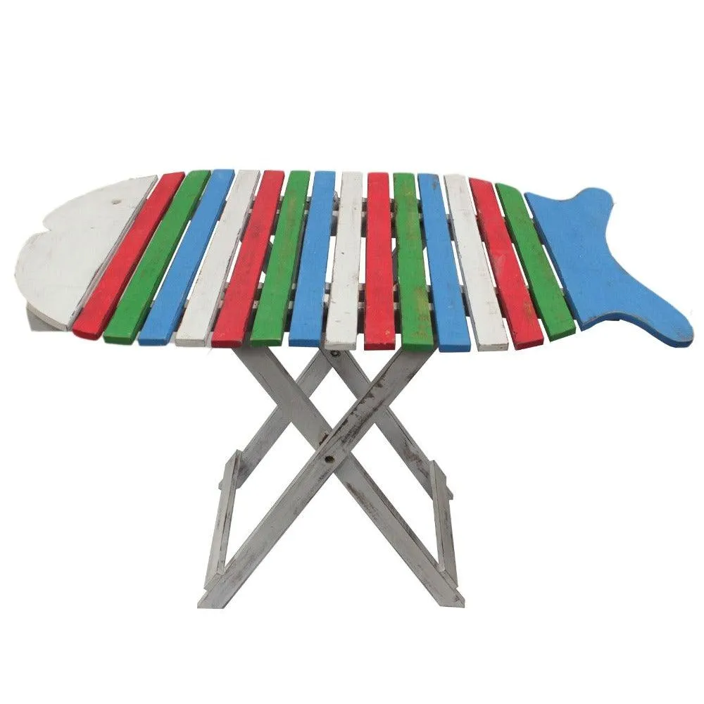 Kids Folding Fish Chairs / Bed Side Table