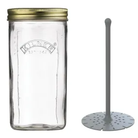 Kilner Pickle Jar with Lifter 1 Litre