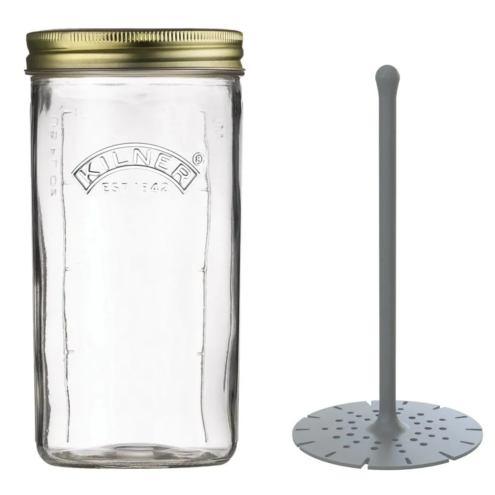 Kilner Pickle Jar with Lifter 1 Litre