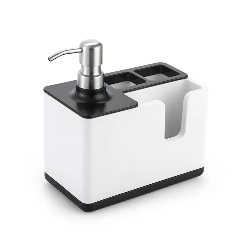 Kitchen Cleaning Utensils Storage & Soap Dispenser