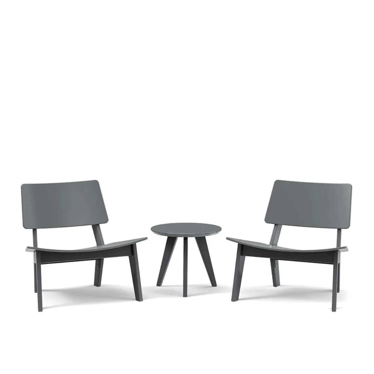 Lago Lounge Chairs with Satellite End Table Bundle