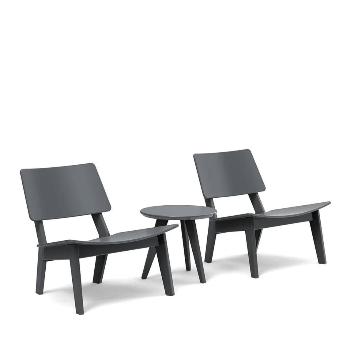 Lago Lounge Chairs with Satellite End Table Bundle