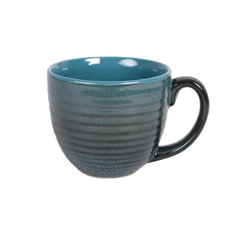 Latika Ceramic Mug (250 ML) - Set of Two