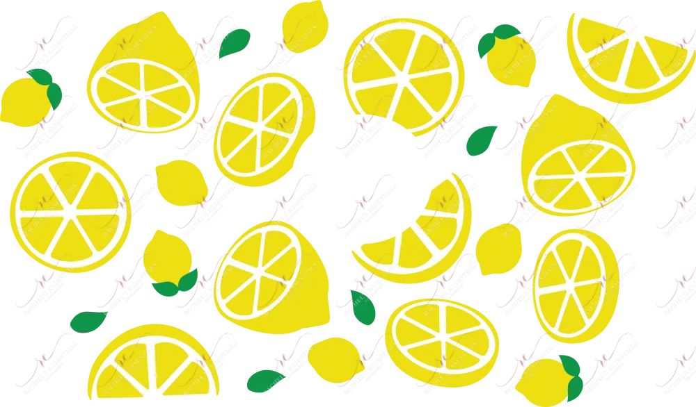 Lemons- cold cup wrap