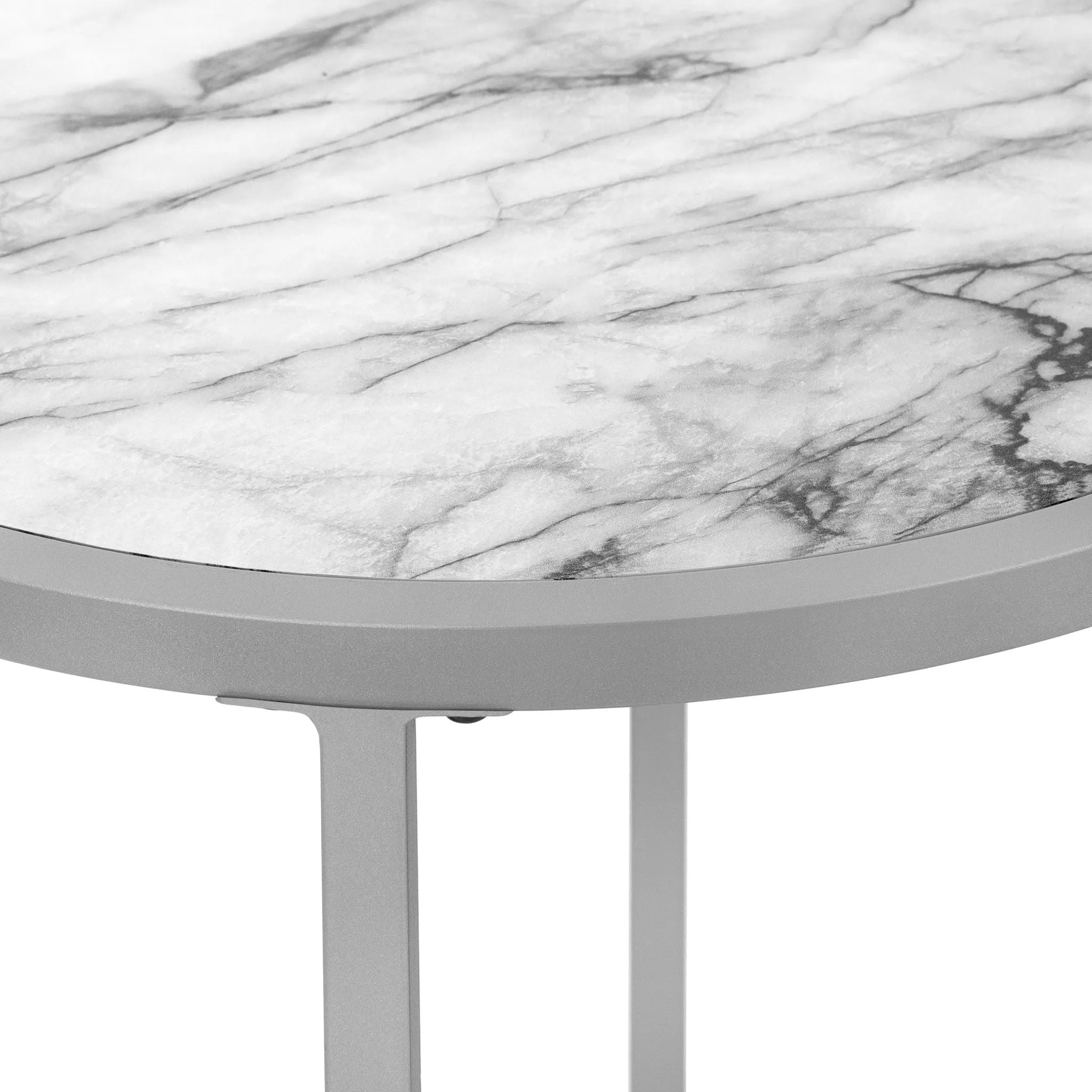 Lia Accent Table - White