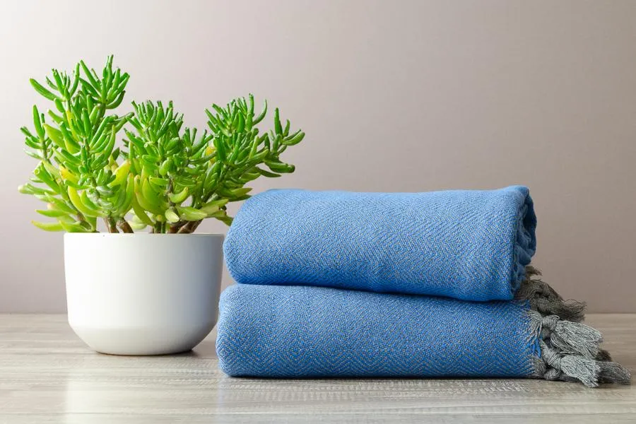 Lila Cotton Throw
