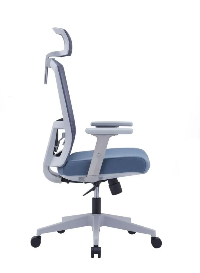 Mesh Office Chair for Executives and Managers, Office, Home and Reception Use, Grey MeshOffice Chair for Executives and Managers