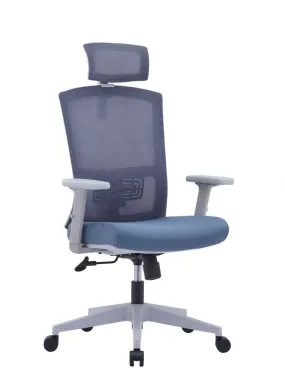 Mesh Office Chair for Executives and Managers, Office, Home and Reception Use, Grey MeshOffice Chair for Executives and Managers