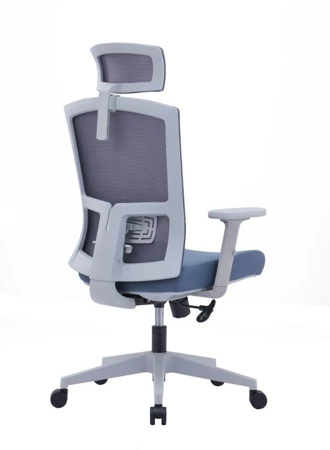 Mesh Office Chair for Executives and Managers, Office, Home and Reception Use, Grey MeshOffice Chair for Executives and Managers