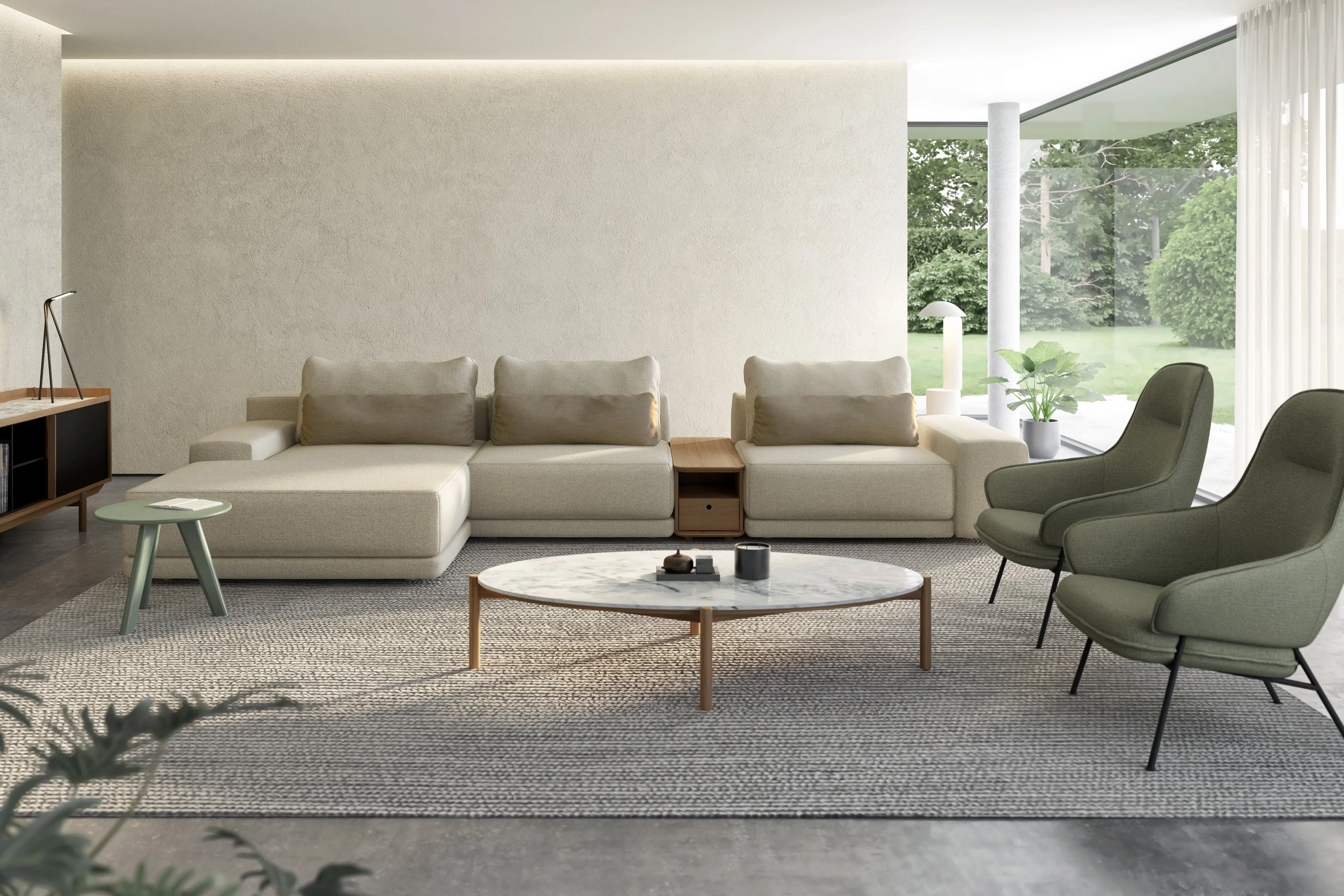 Milton Rectangle Side Table