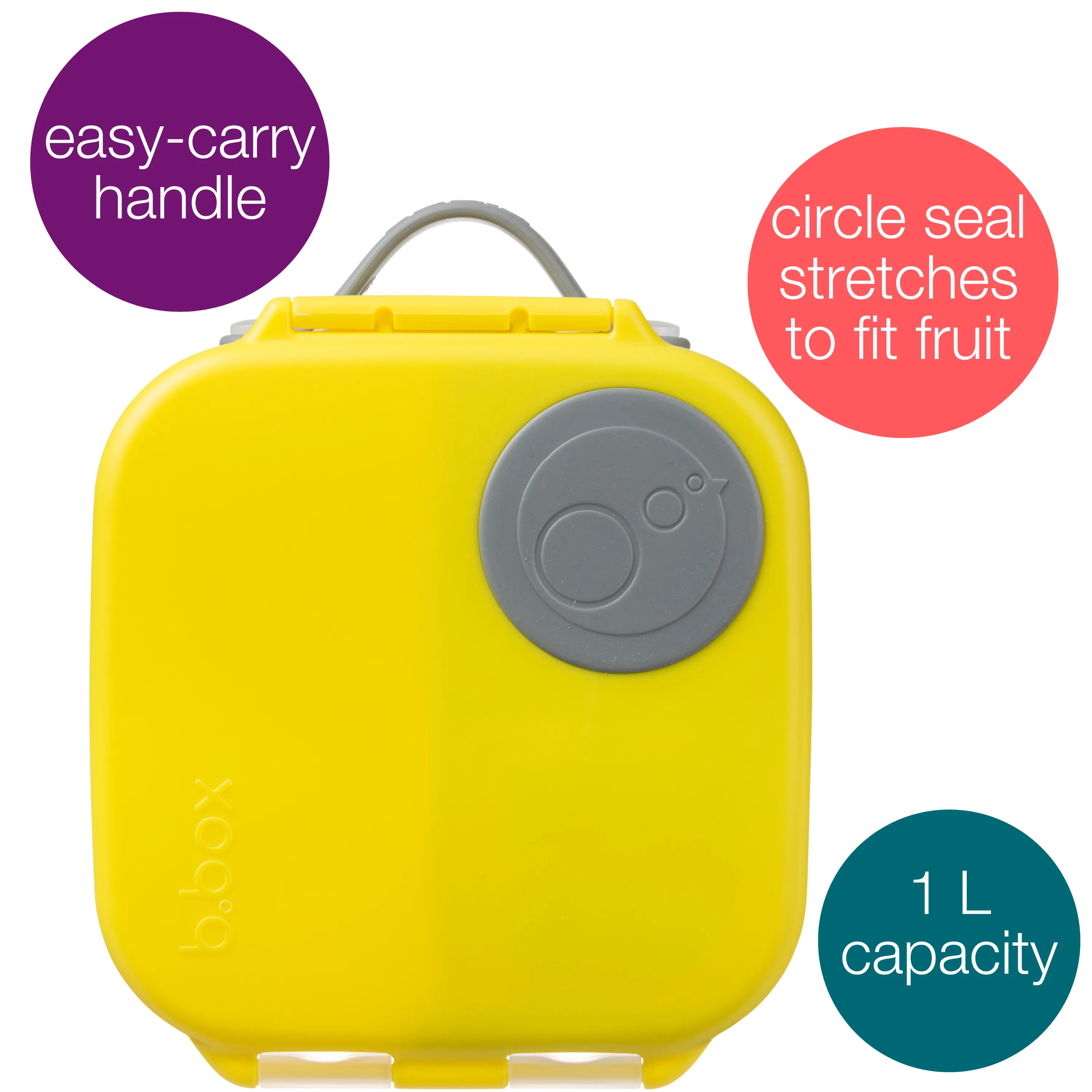 Mini Lunchbox-Lemon Sherbet Yellow