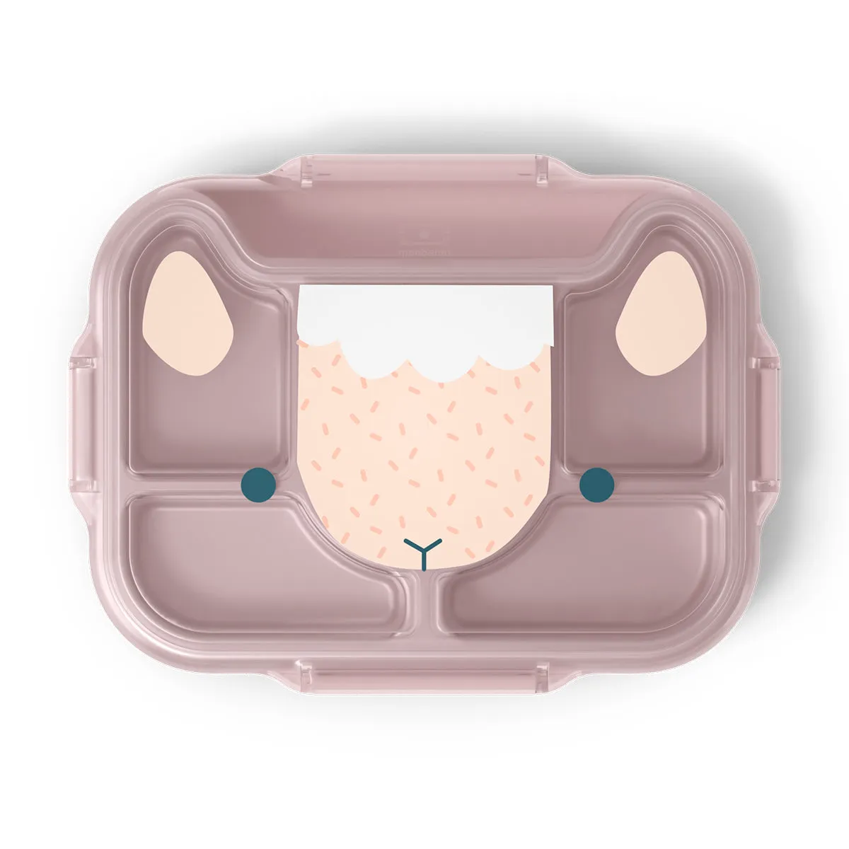 Monbento Wonder Kids Lunch Tray - Pink Sheep