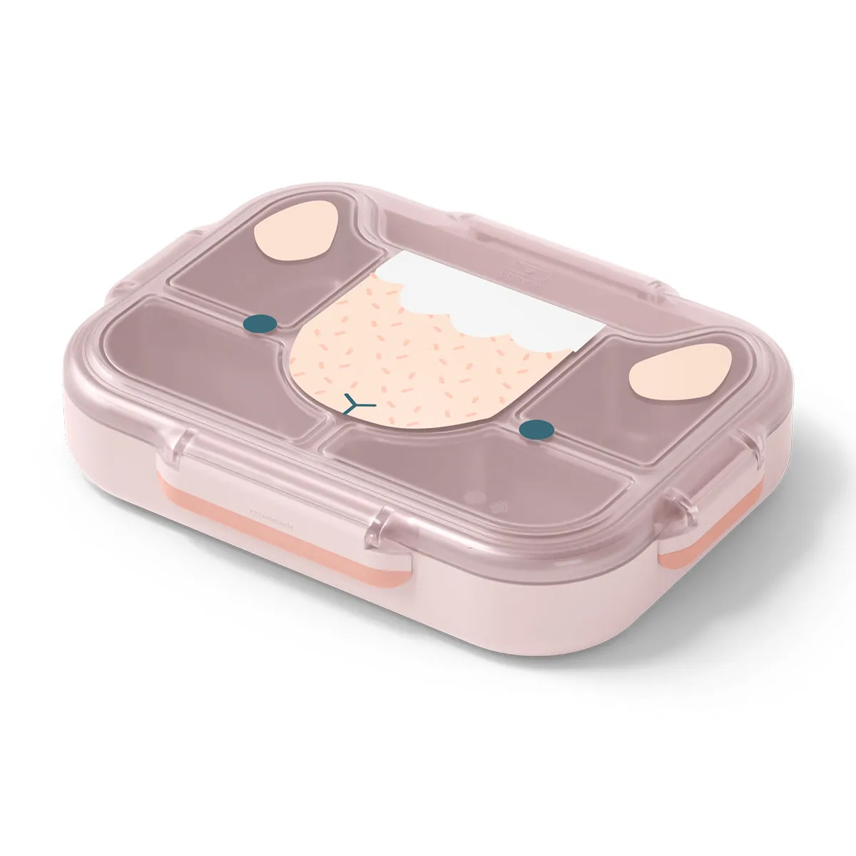 Monbento Wonder Kids Lunch Tray - Pink Sheep