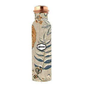 Niva Floral Copper Water Bottle