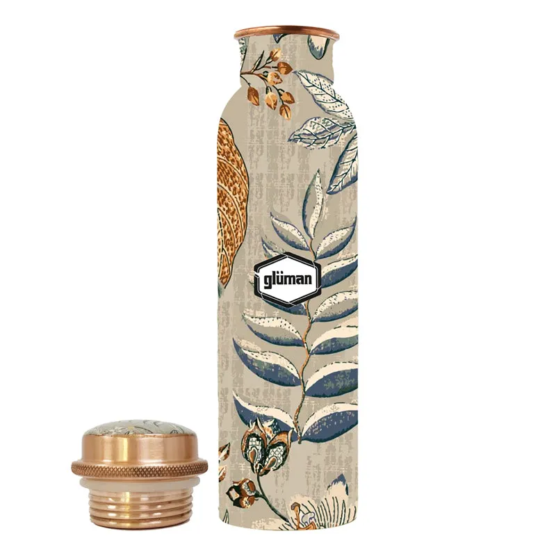 Niva Floral Copper Water Bottle