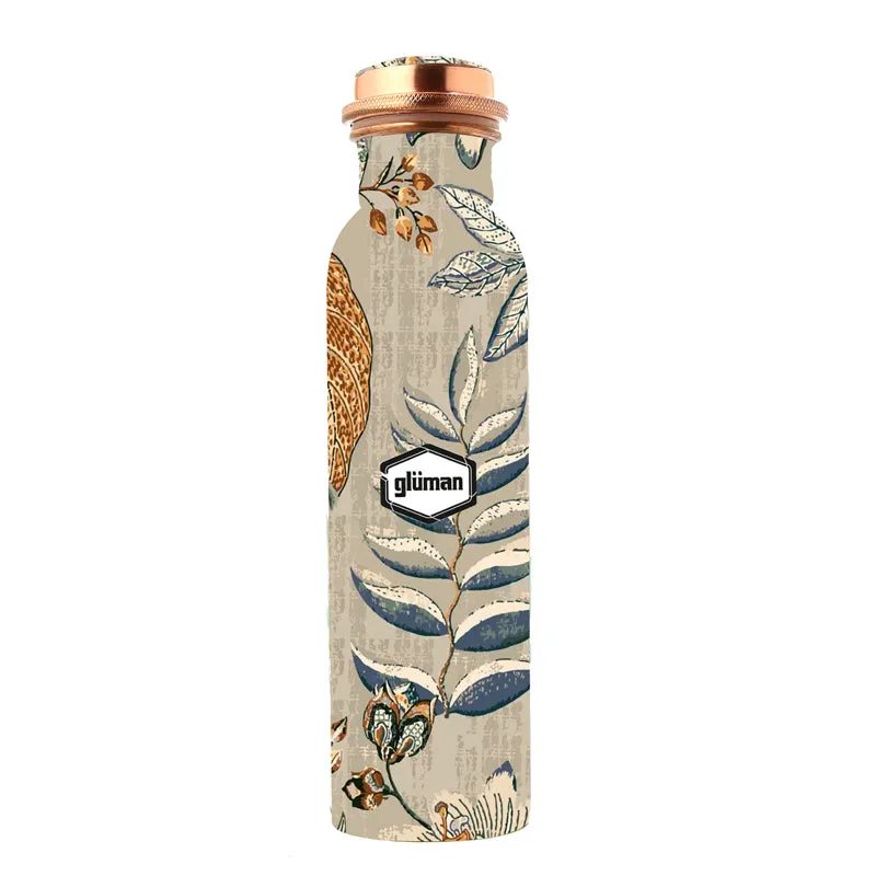 Niva Floral Copper Water Bottle