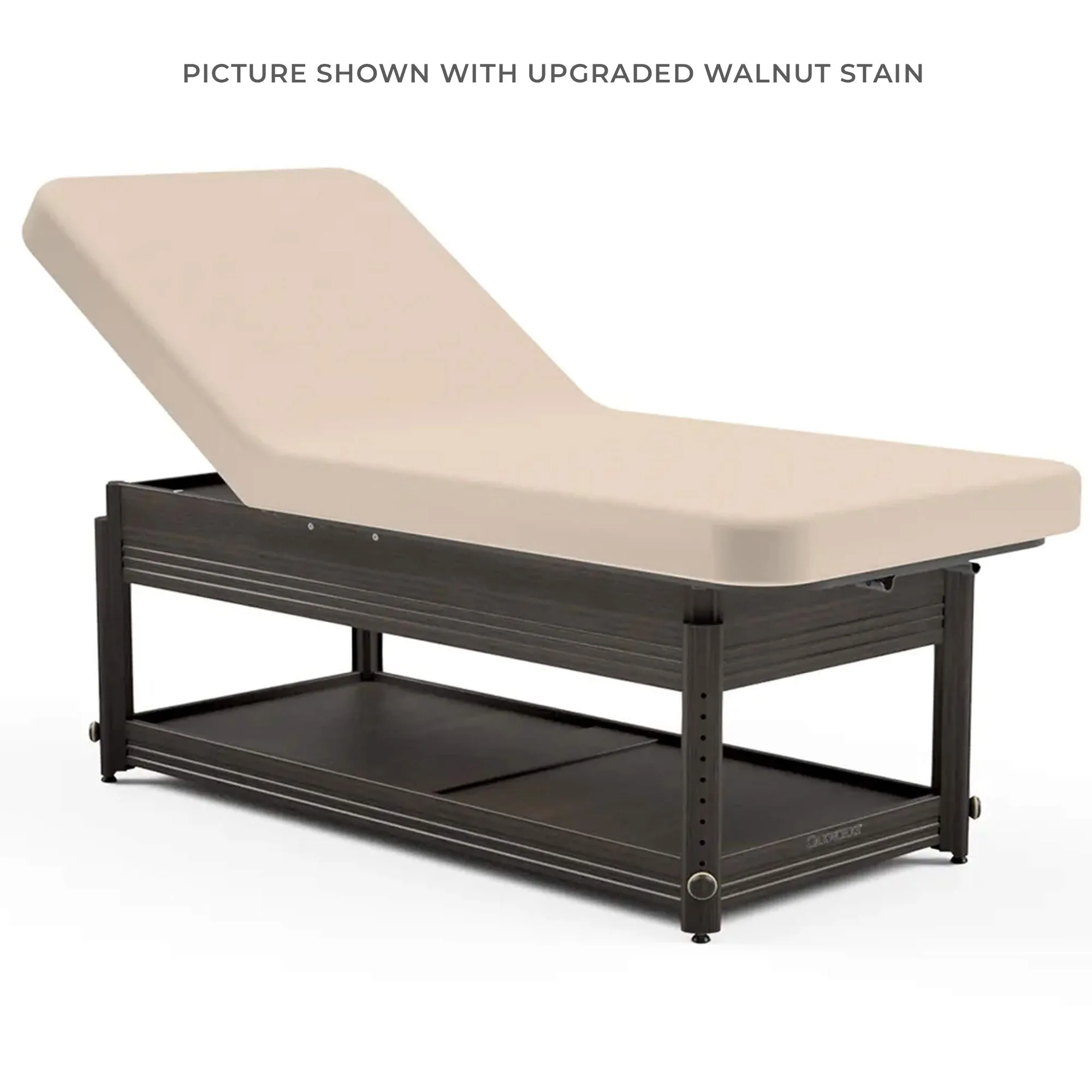 Oakworks Clinician Adjustable Lift-Assist Backrest Top Massage Table