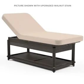 Oakworks Clinician Adjustable Lift-Assist Backrest Top Massage Table