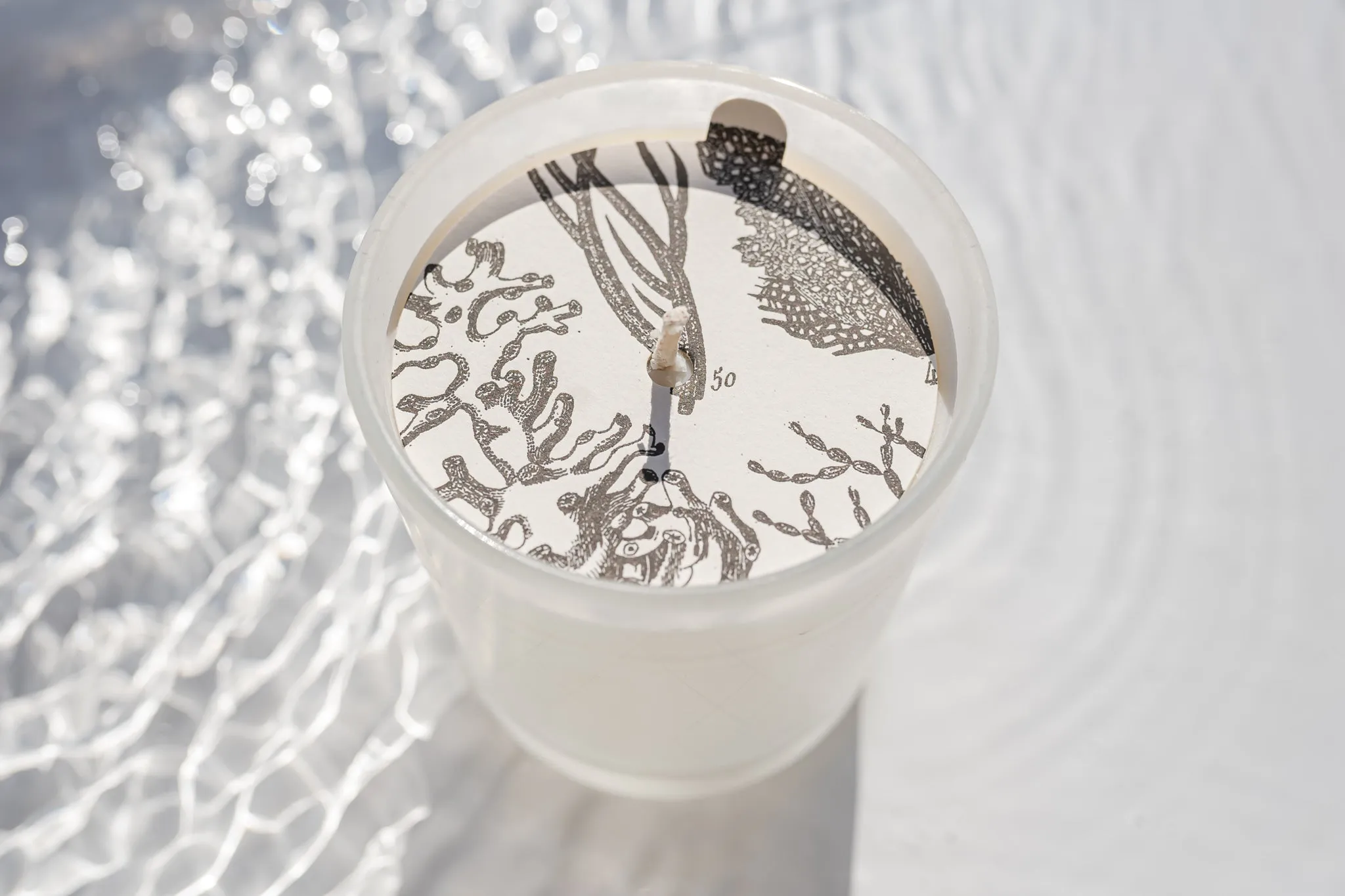 Ocean & Oakmoss - Diamond Etched Jar Candle