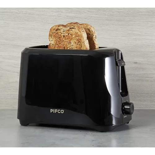 Pifco Black 2 Slice Toaster