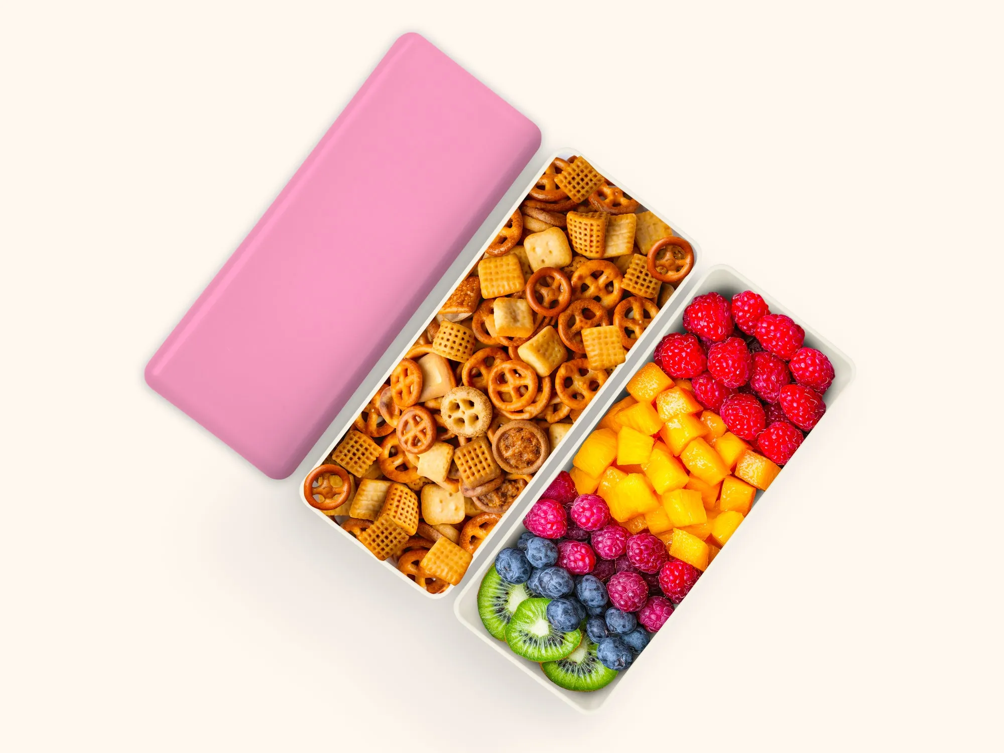 Pink Poppies Snack Size Bento Box