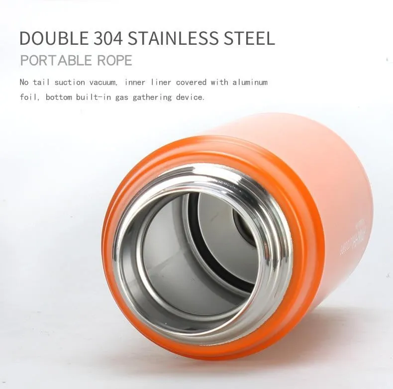 PINKAH 650ML Thermo Mug Stainless Steel Vacuum Flasks Sport Style Insulated Outdoor Water Bottle Thermos