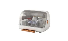 Plastic Dustproof Cup Storage Box With Draining Tray