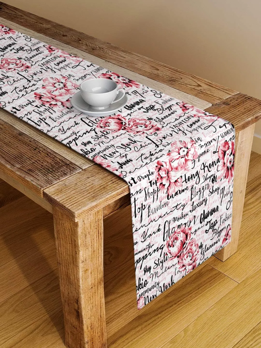 Polycotton Digital Printed Table Runner