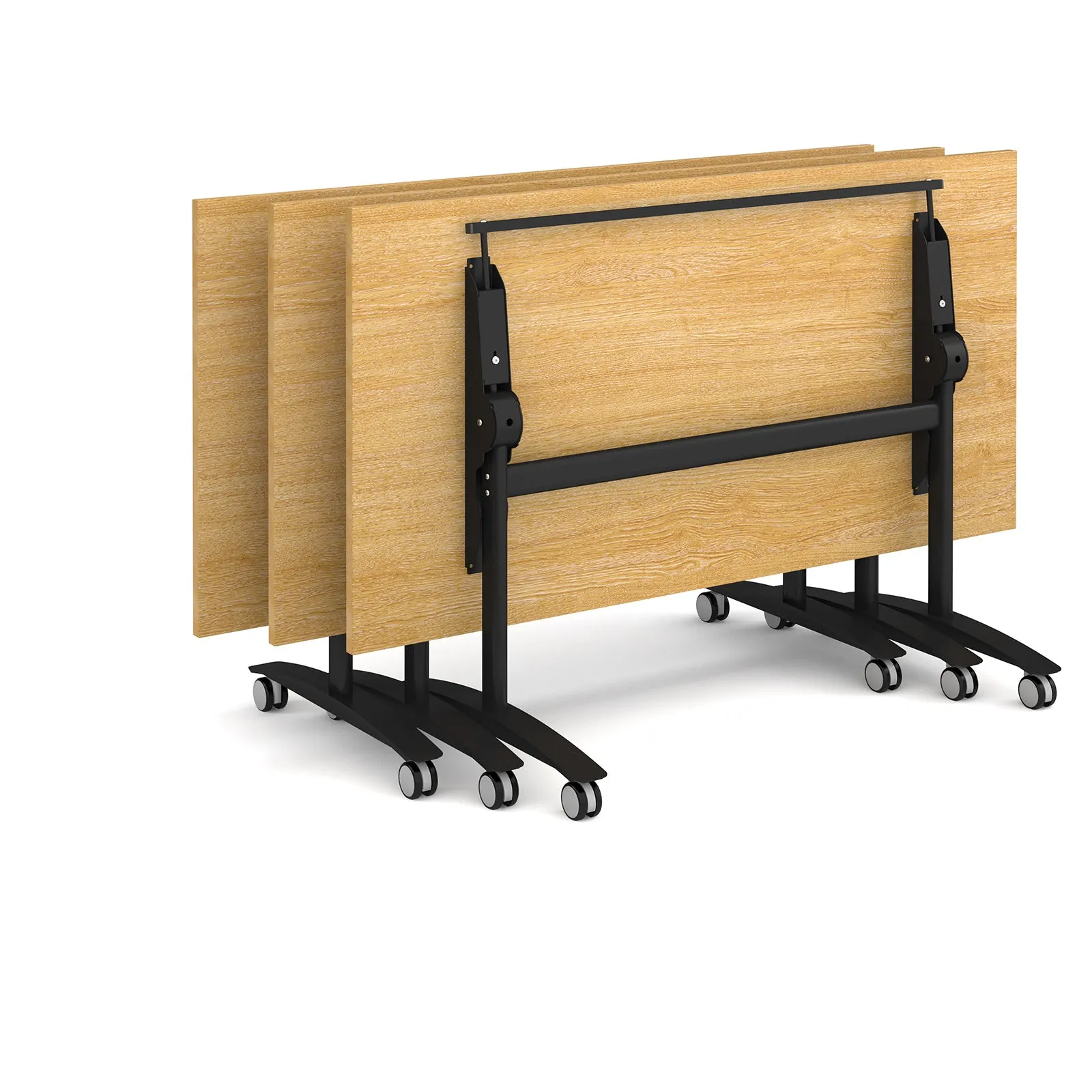 Rectangular deluxe fliptop meeting table