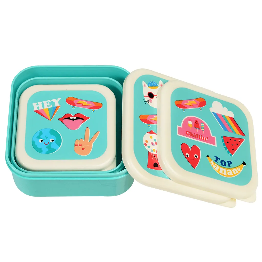 Rex Top Banana Snack Boxes - Set of 3