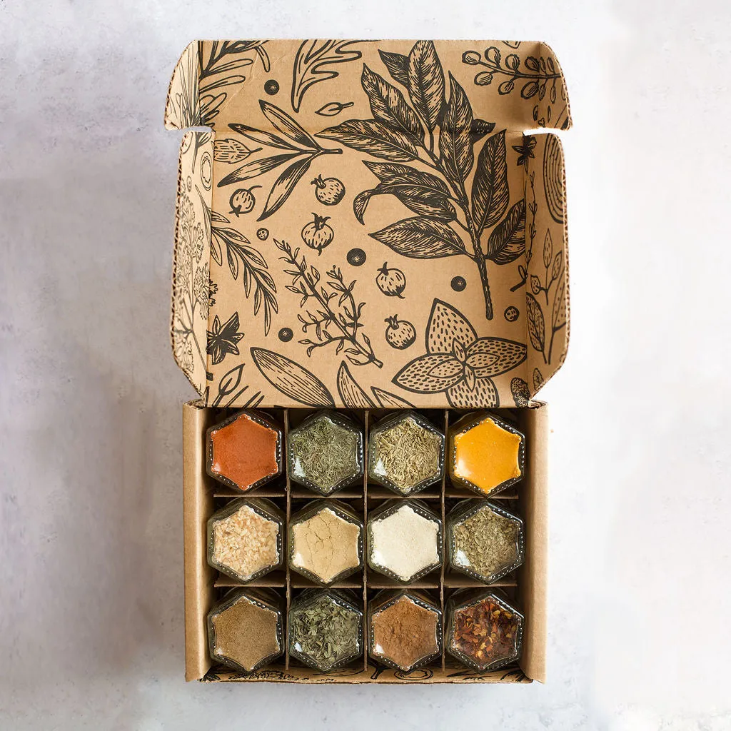 Salt-Free Organic Seasonings — Your Choice of 12 Gift Set