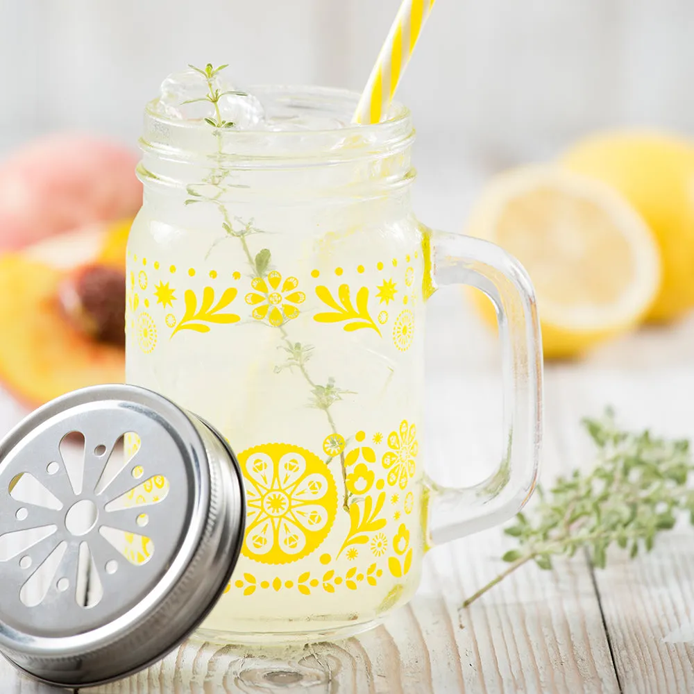 Set of 2 Kilner Lemonade Jars with Recipe Booklet (250ml)