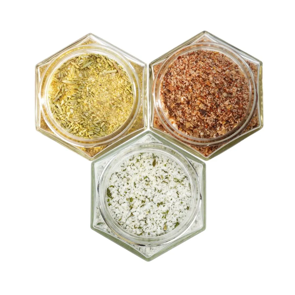Signature Seasoning Salts — Salt-n-Vinegar, Smoke   Fire & Wellness