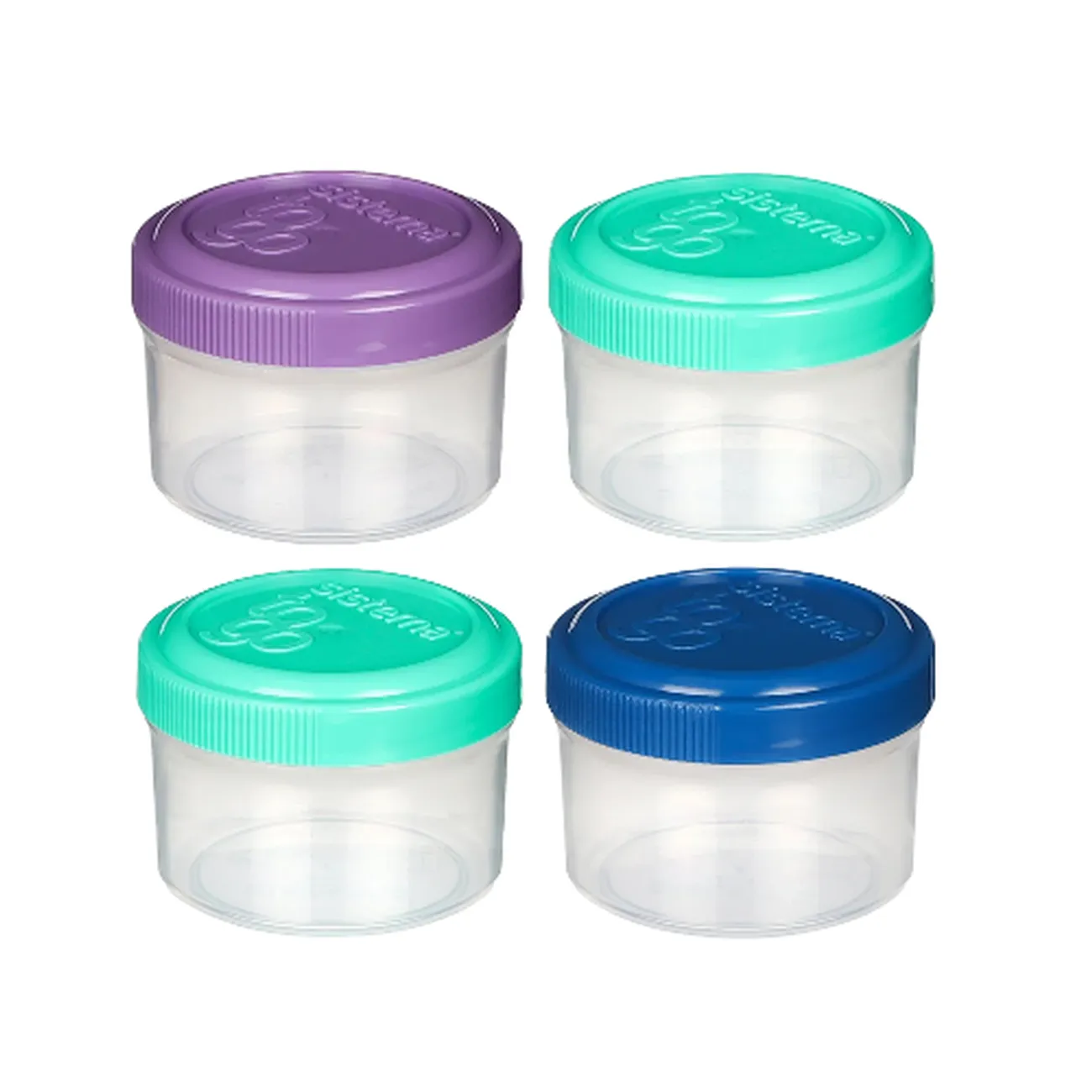 Sistema Set of 4 Dressing Pots