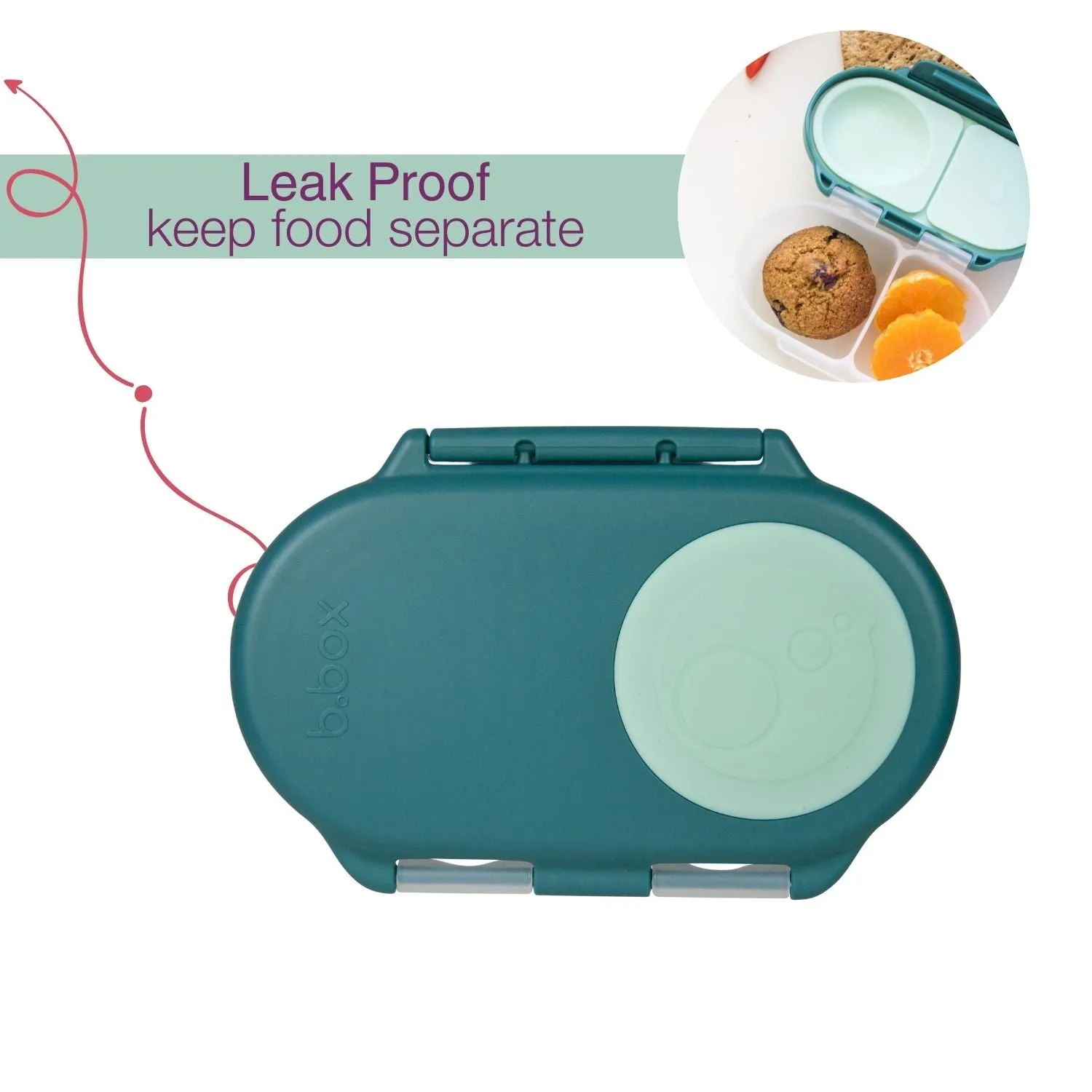 Snack Box Emerald Forest Green