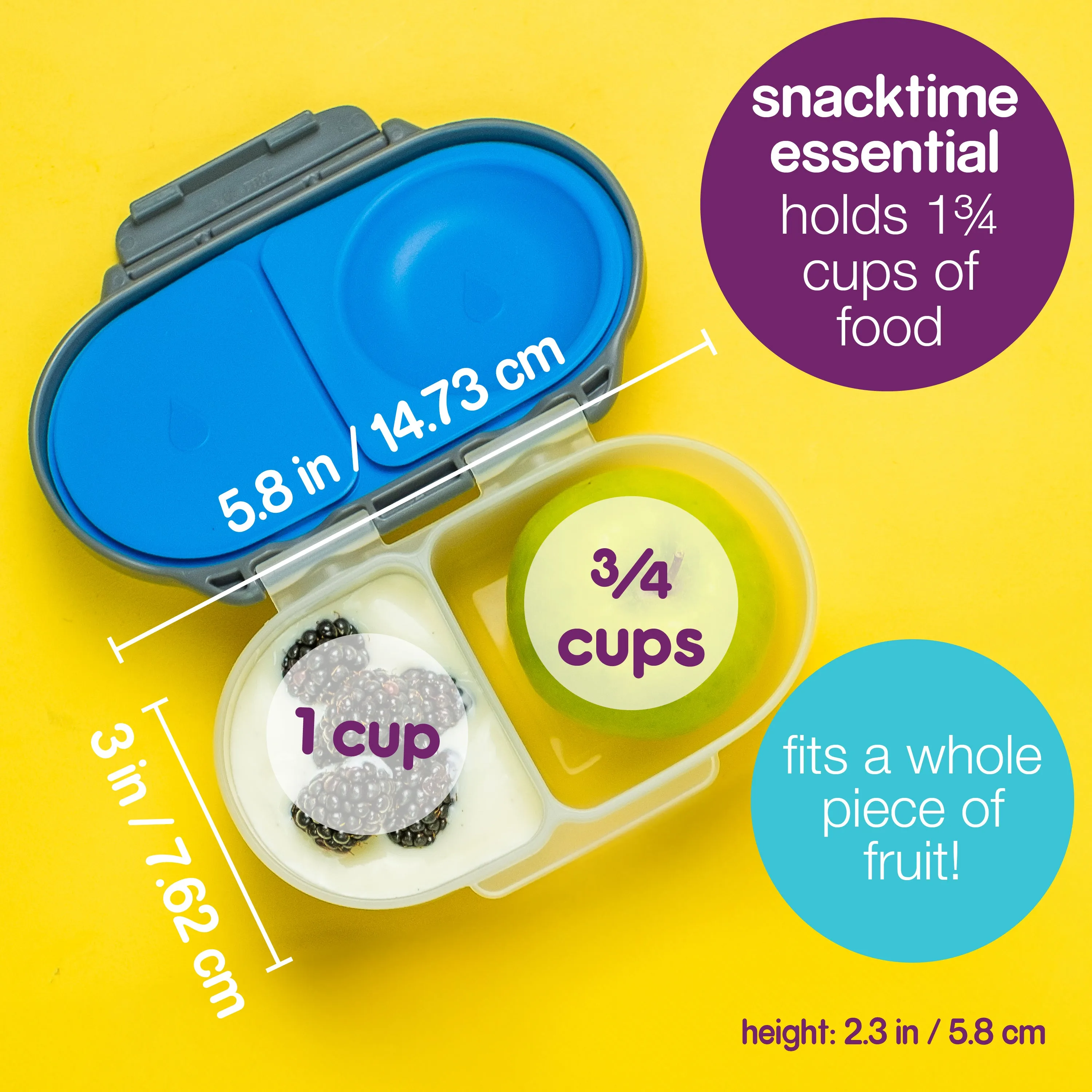 Snack Box Emerald Forest Green